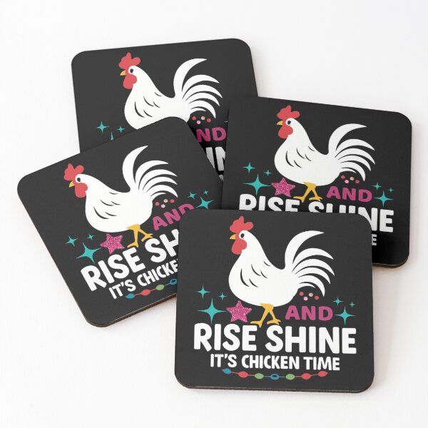 Item preview, Rise And Shine It's Chicken Time designed and sold by CheninaStore.