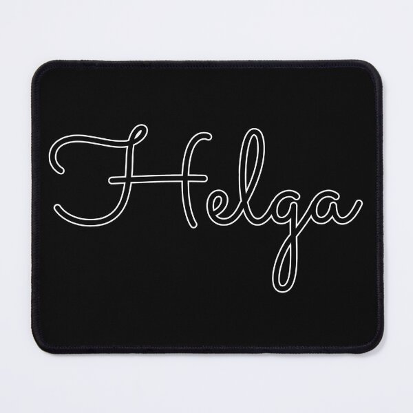 Item preview, Writing Helga Name Label (Black) designed and sold by NormadWorld.