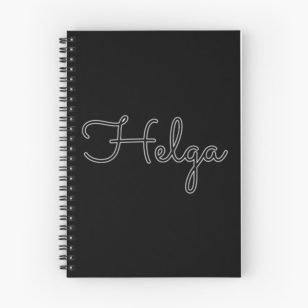 Item preview, Writing Helga Name Label (Black) designed and sold by NormadWorld.