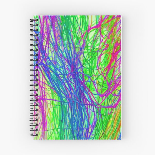 Item preview, Abstract Colorful Silly String Pattern designed and sold by calibrit.