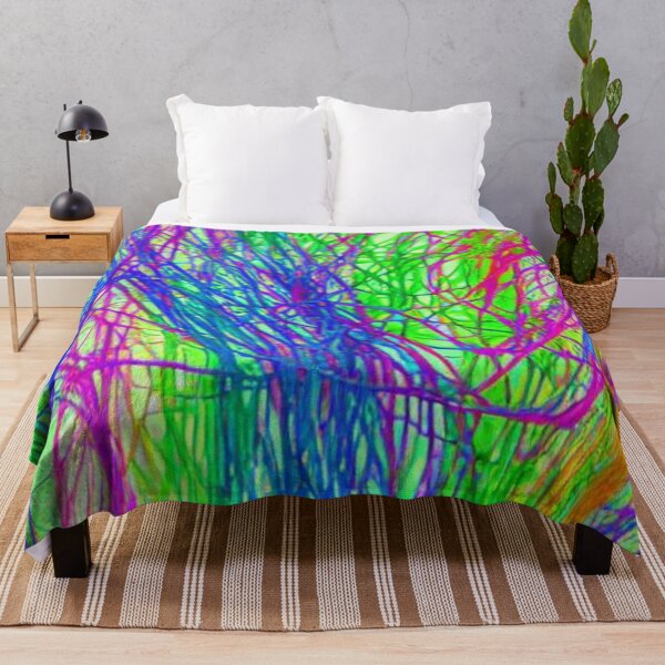 Item preview, Abstract Colorful Silly String Pattern designed and sold by calibrit.