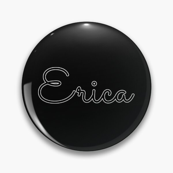 Item preview, Writing Erica Name Label (Black) designed and sold by NormadWorld.