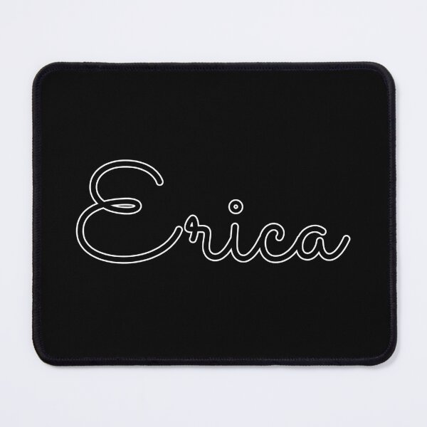 Item preview, Writing Erica Name Label (Black) designed and sold by NormadWorld.