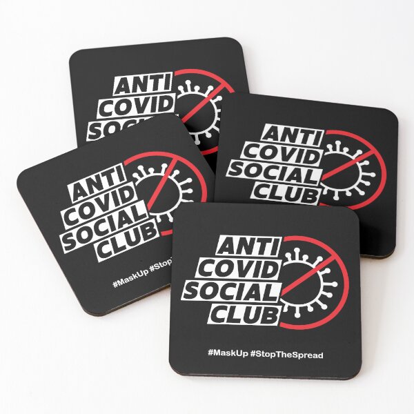 Item preview, Anti-COVID Social Club designed and sold by sarahwlongcovid.