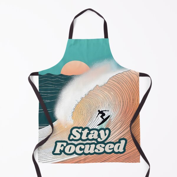 Item preview, Stay Focused, Motivational, Inspirational Mid Mod Art designed and sold by Prints and Lifestyle.