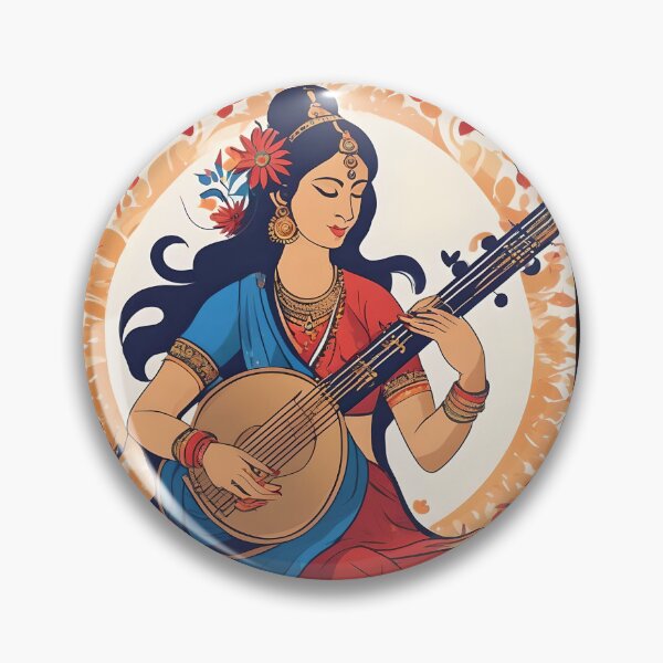 Item preview, Godess Saraswati designed and sold by lionsharma108.