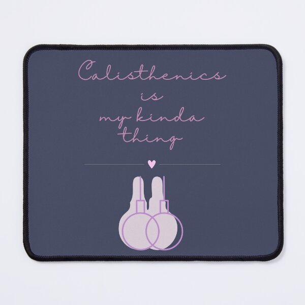 Item preview, Calisthenics is my kinda thing purple designed and sold by LMK2009.