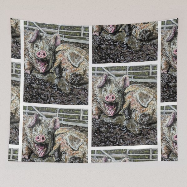 Item preview, Chans y ramon cerdos designed and sold by RobbiePotterArt.