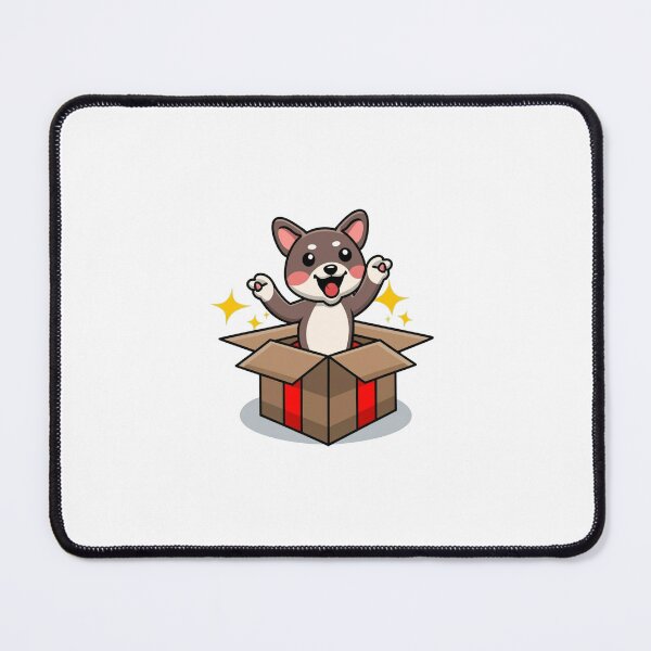 Item preview, Cute Puppy Smile in the Gift Box designed and sold by vetshop.