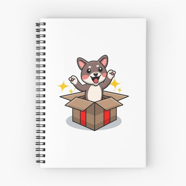 Item preview, Cute Puppy Smile in the Gift Box designed and sold by vetshop.