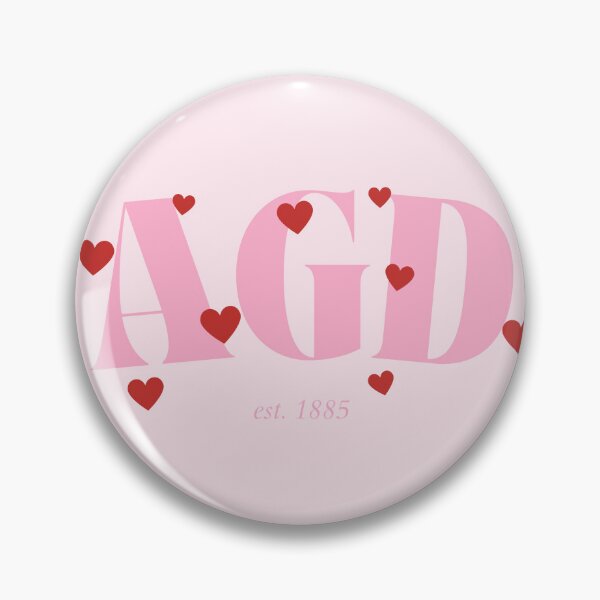 Item preview, Pink with Hearts - (AGD) designed and sold by Jenna Cage.