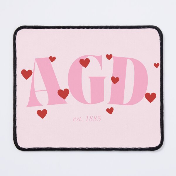 Item preview, Pink with Hearts - (AGD) designed and sold by Jenna Cage.