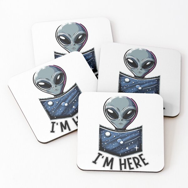 Item preview, I’m Here: Alien Arrival designed and sold by Designowner.