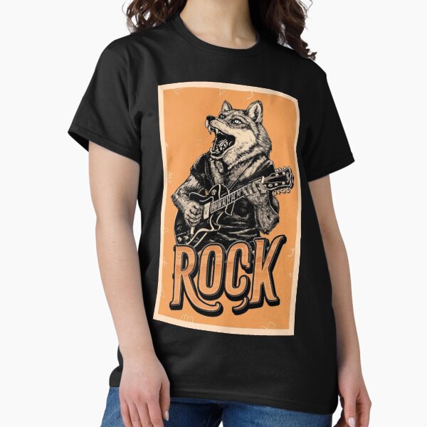 Artikel-Vorschau von Wolf-Gitarrensolo, designt und verkauft von RightArtwork.