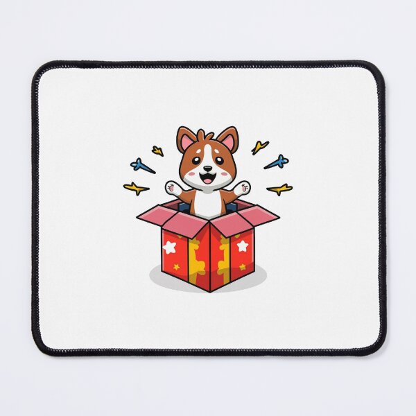 Item preview, Cute Puppy Smile in a Gift Box designed and sold by vetshop.
