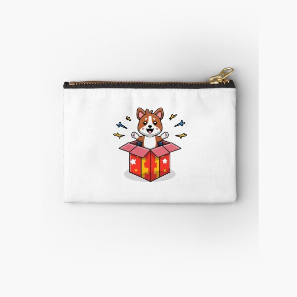 Item preview, Cute Puppy Smile in a Gift Box designed and sold by vetshop.