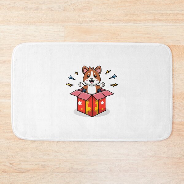 Item preview, Cute Puppy Smile in a Gift Box designed and sold by vetshop.