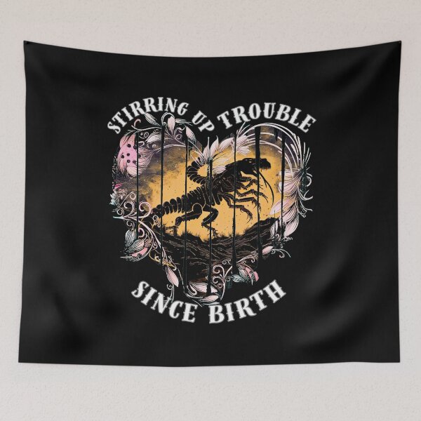 Item preview, Stirring Up Trouble Since Birth designed and sold by ZodiacWonders.