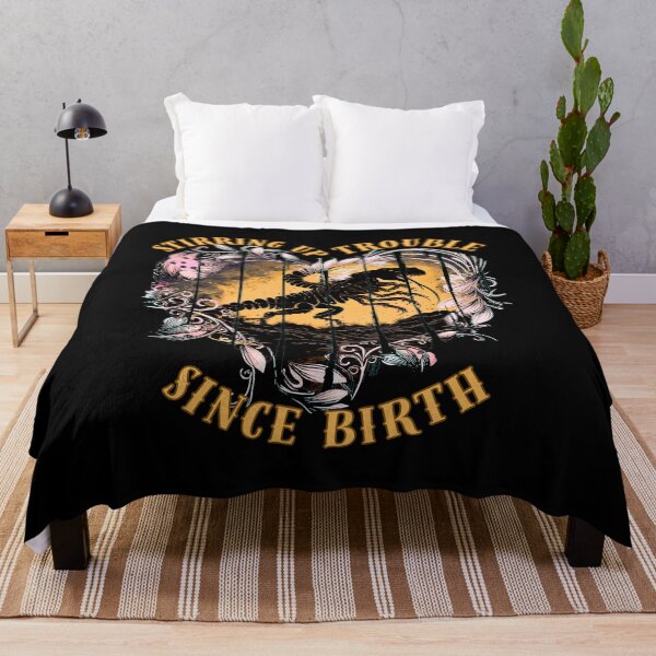 Item preview, Stirring Up Trouble Since Birth. scorpio sign designed and sold by ZodiacWonders.