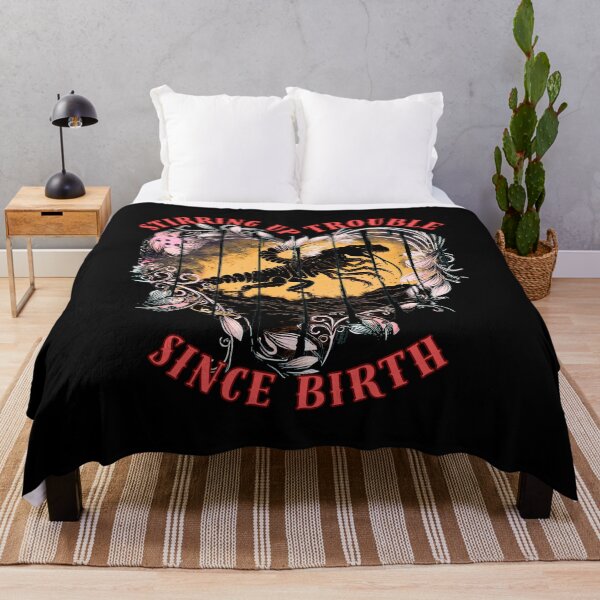 Item preview, Stirring Up Trouble Since Birth. scorpio astrology designed and sold by ZodiacWonders.