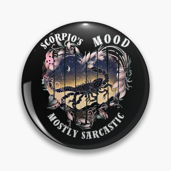Item preview, Scorpio's Mood. Mostly Sarcastic designed and sold by ZodiacWonders.
