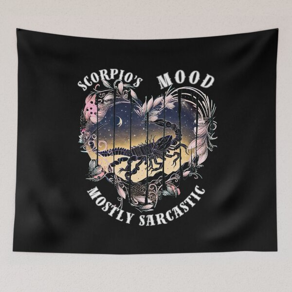 Item preview, Scorpio's Mood. Mostly Sarcastic designed and sold by ZodiacWonders.