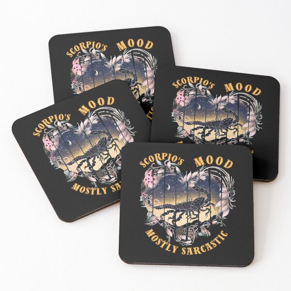Item preview, Scorpio's Mood. Mostly Sarcastic. scorpio sign designed and sold by ZodiacWonders.
