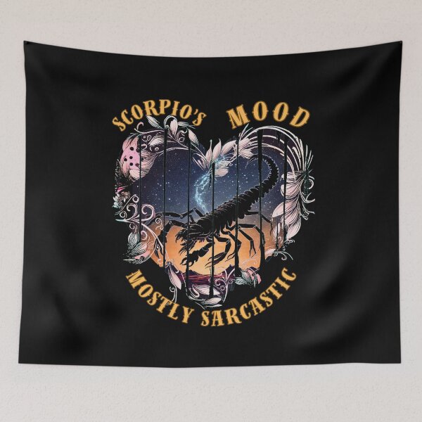 Item preview, Scorpio's Mood. Mostly Sarcastic. scorpio season designed and sold by ZodiacWonders.