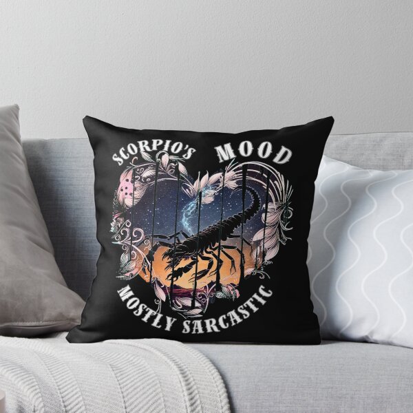Item preview, Scorpio's Mood. Mostly Sarcastic. scorpio quote designed and sold by ZodiacWonders.