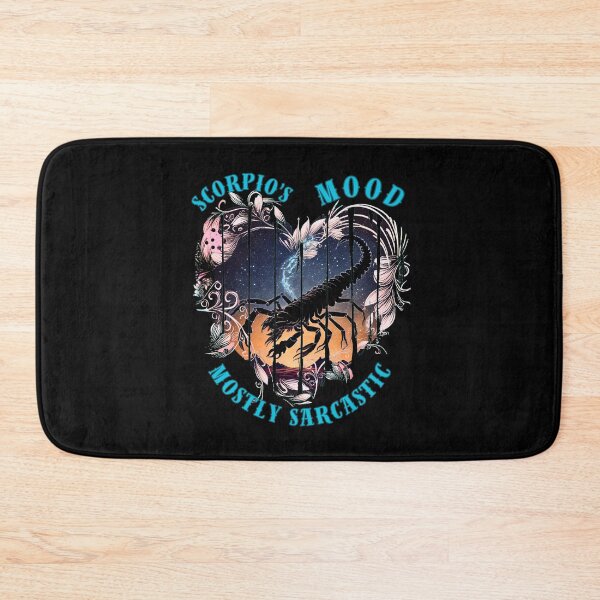 Item preview, Scorpio's Mood. Mostly Sarcastic. scorpio traits, designed and sold by ZodiacWonders.
