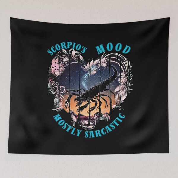 Item preview, Scorpio's Mood. Mostly Sarcastic. scorpio traits, designed and sold by ZodiacWonders.
