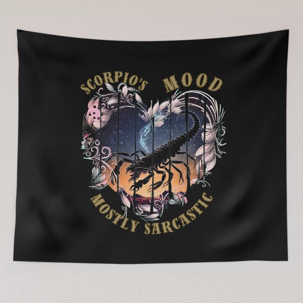 Item preview, Scorpio's Mood. Mostly Sarcastic. scorpio symbol designed and sold by ZodiacWonders.