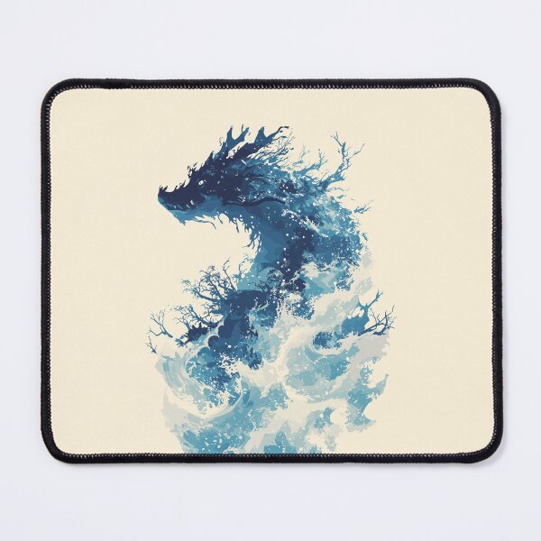 Item preview, Water dragon deity designed and sold by etherElric.