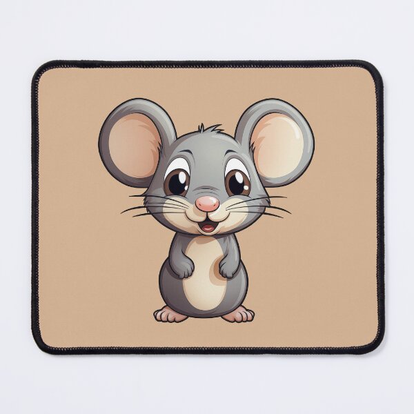 Item preview, Grey Cartoon Mouse designed and sold by Kitty Nut House.
