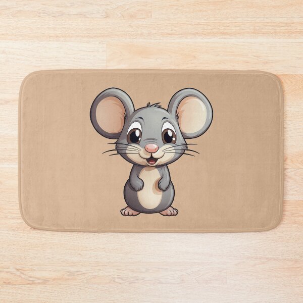 Item preview, Grey Cartoon Mouse designed and sold by Kitty Nut House.