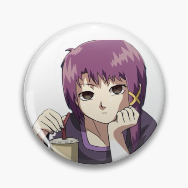 Item preview, Lain with juice :3 designed and sold by MerikuroCreates.