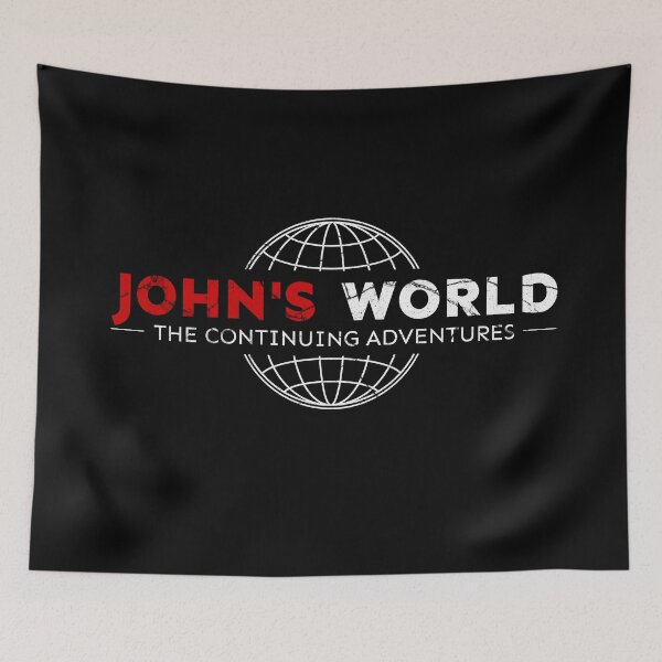 Item preview, JOHN'S WORLD – The Continuing Adventures designed and sold by Sir Meow Meow.