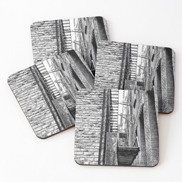 Item preview, Alley Ceiling (Black and White) designed and sold by RiverDeeDesigns.