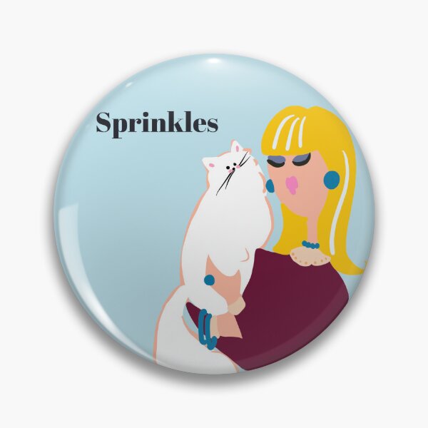 Artikelvorschau, Eine Katze namens Sprinkles entworfen und verkauft von SahudiDesigns.