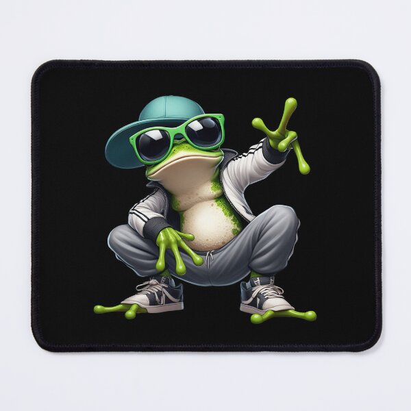 Item preview, Funky Frogs Hip Hop designed and sold by joyfulcow.