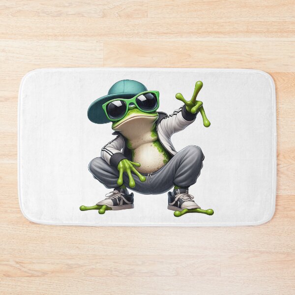 Item preview, Funky Frogs Hip Hop designed and sold by joyfulcow.