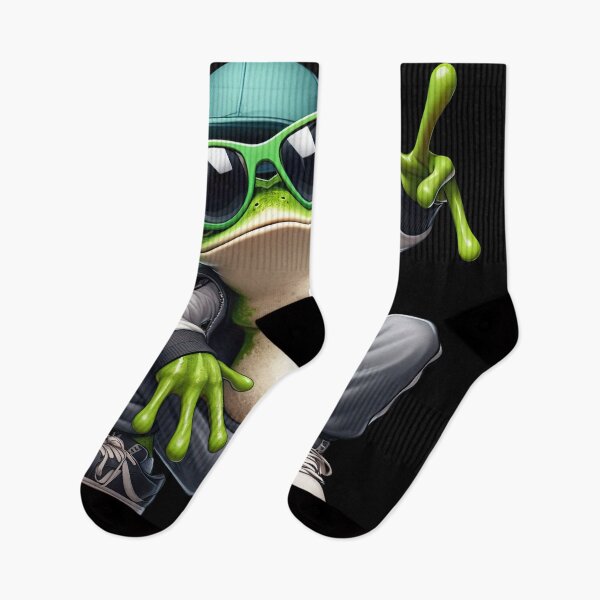 Item preview, Funky Frogs Hip Hop designed and sold by joyfulcow.