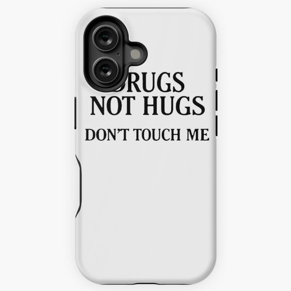 Item preview, Drugs Not Hugs [Black] designed and sold by scarammanga.