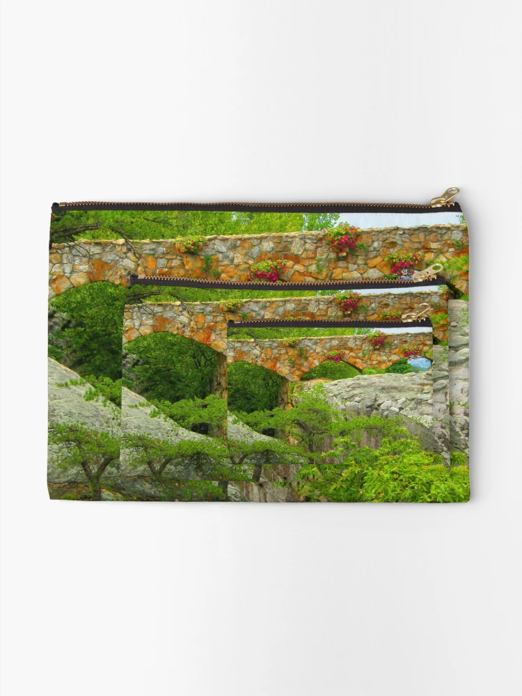 Thumbnail 2 of 4, Zipper Pouch, Pathway Bridge designed and sold by Rupprat.
