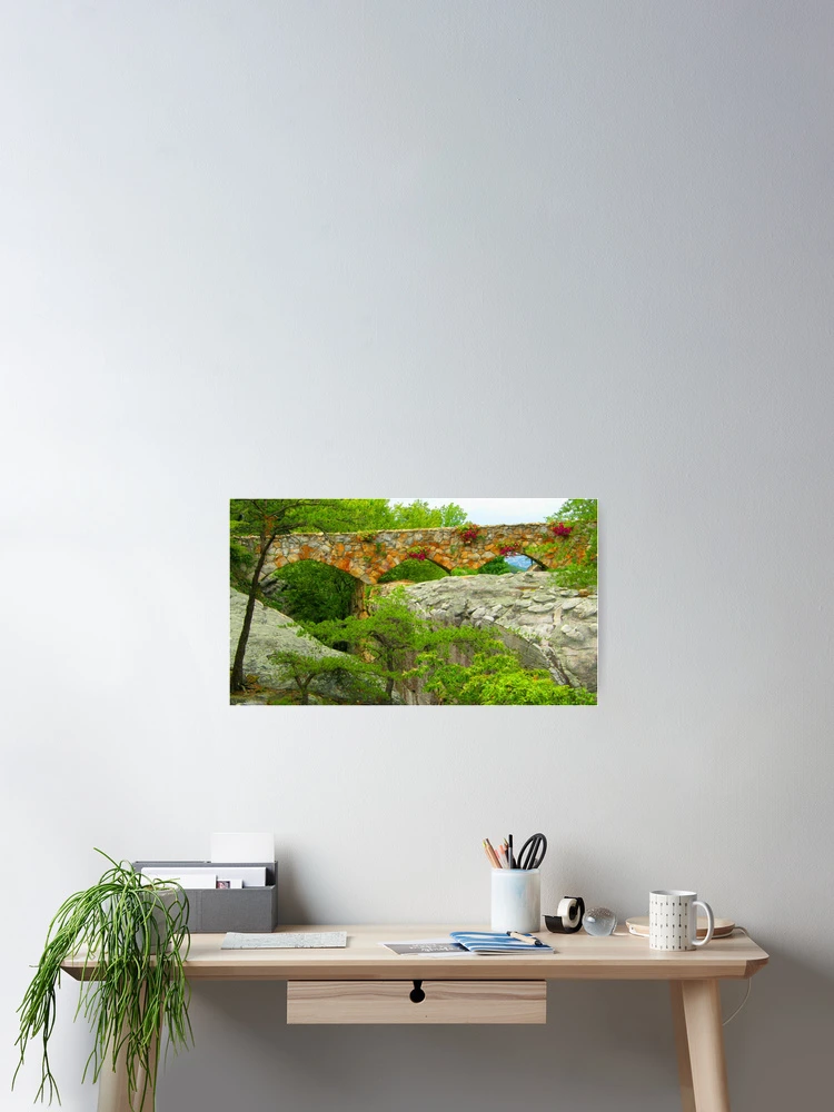 Thumbnail 2 of 3, Poster, Pathway Bridge designed and sold by Rupprat.