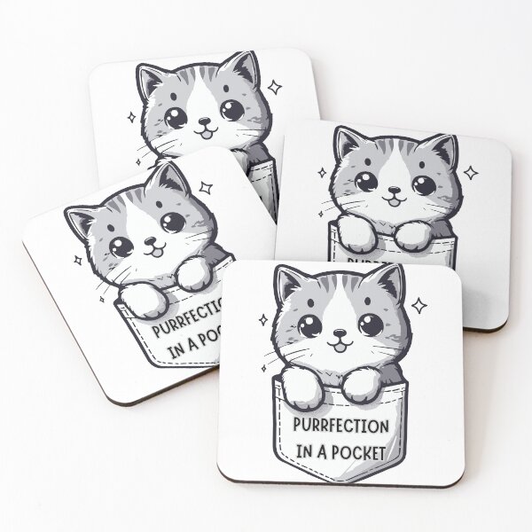 Artikelvorschau, Purrfection in a Pocket: Entzückendes Kätzchen entworfen und verkauft von Designowner.