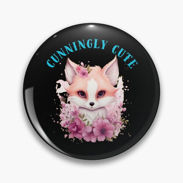 Item preview, Cunningly Cute. fox face designed and sold by FoxVibes.