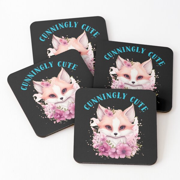 Item preview, Cunningly Cute. fox face designed and sold by FoxVibes.