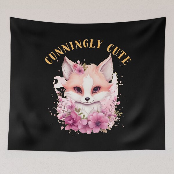 Item preview, Cunningly Cute. fox lover designed and sold by FoxVibes.