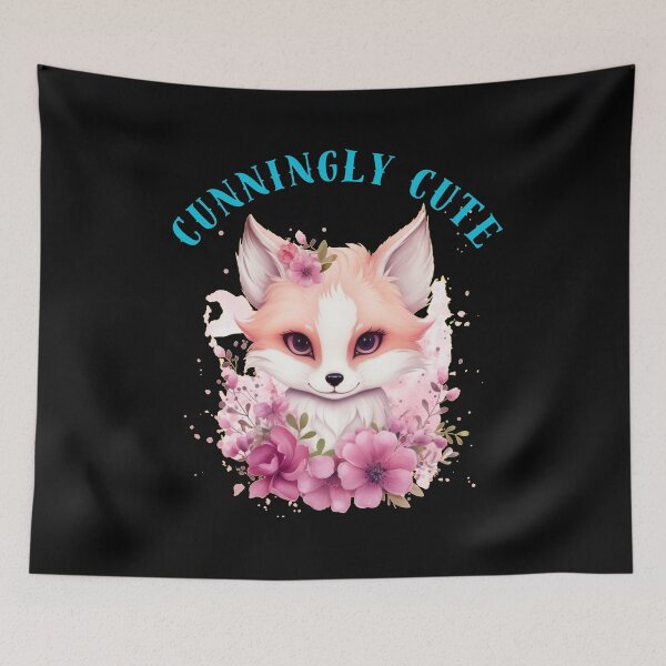 Item preview, Cunningly Cute. fox face designed and sold by FoxVibes.